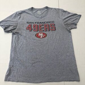 San Francisco 49ers Gray Short Sleeve Crewneck T-Shirt